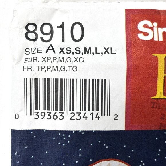 Simplicity Pattern #8910 - Christmas Carol 19th Century Costumes NWT - Picture 8 of 9